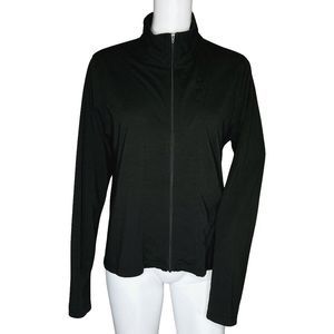Royal Robbins Sweatshirt Womens Large Black‎ Zip Up Jacket Casual Athleisure